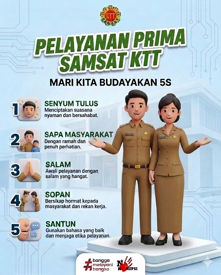 PELAYANAN PRIMA SAMSAT KTT
