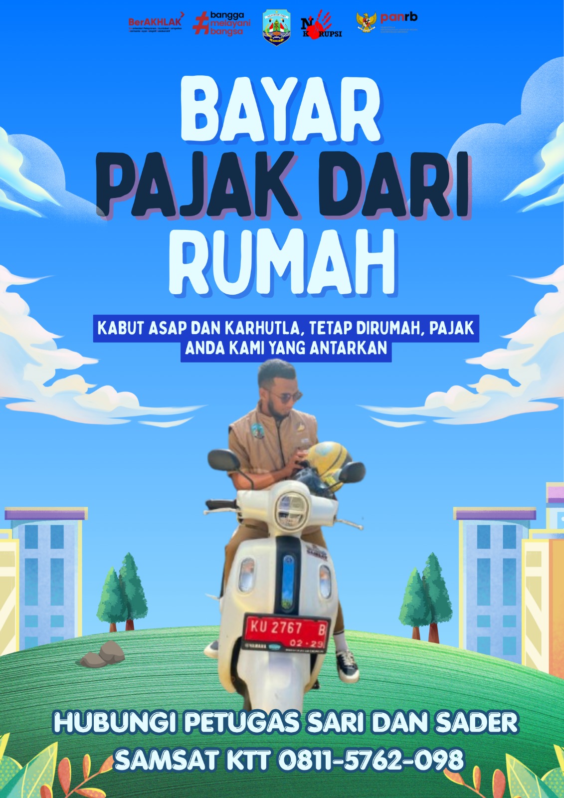Kini Urus Pajak Kendaraan Lebih Fleksibel! ????